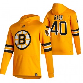 Boston Bruins Tuukka Rask 40 2020-21 Reverse Retro Hoodie Sawyer - Mannen